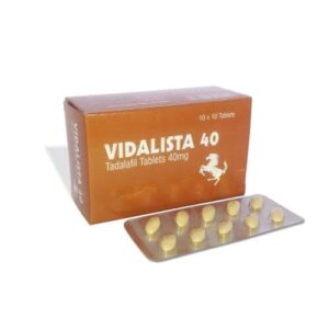 Vidalista 40 Mg Tadalafil Tablets Buy Online